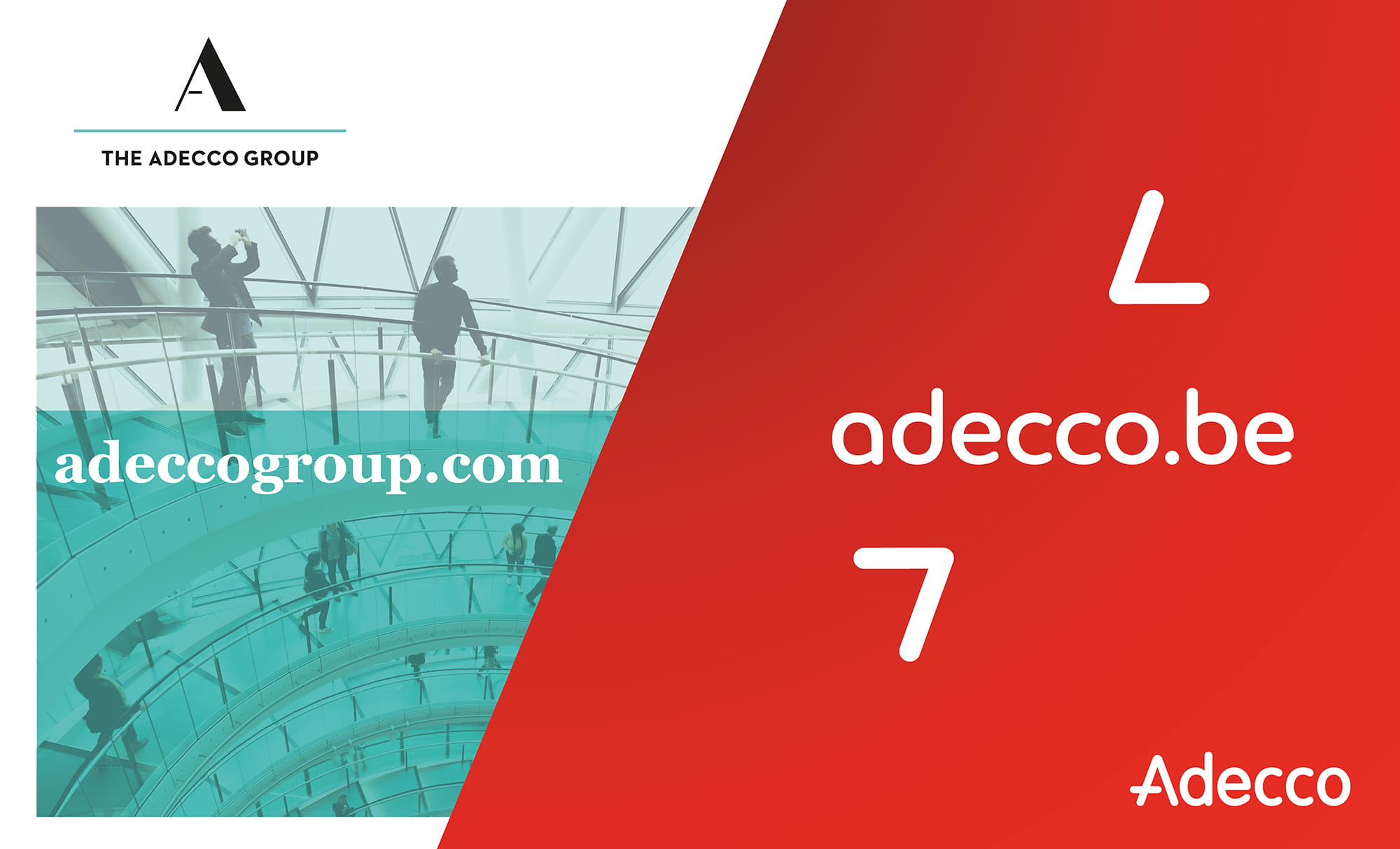 Nieuwe identiteit The Adecco Group 