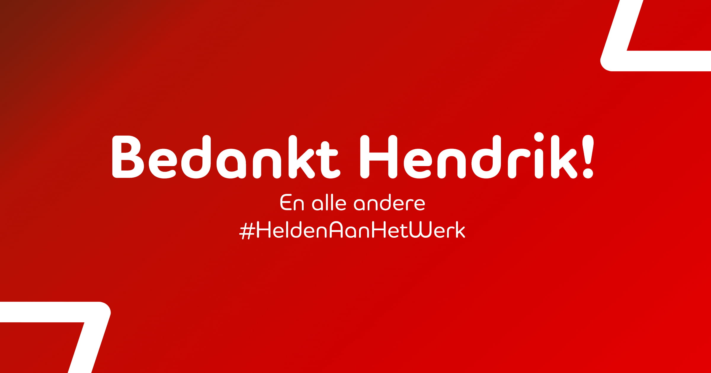 HeldenAanHetWerk logistiek medewerker Hendrik Plukon
